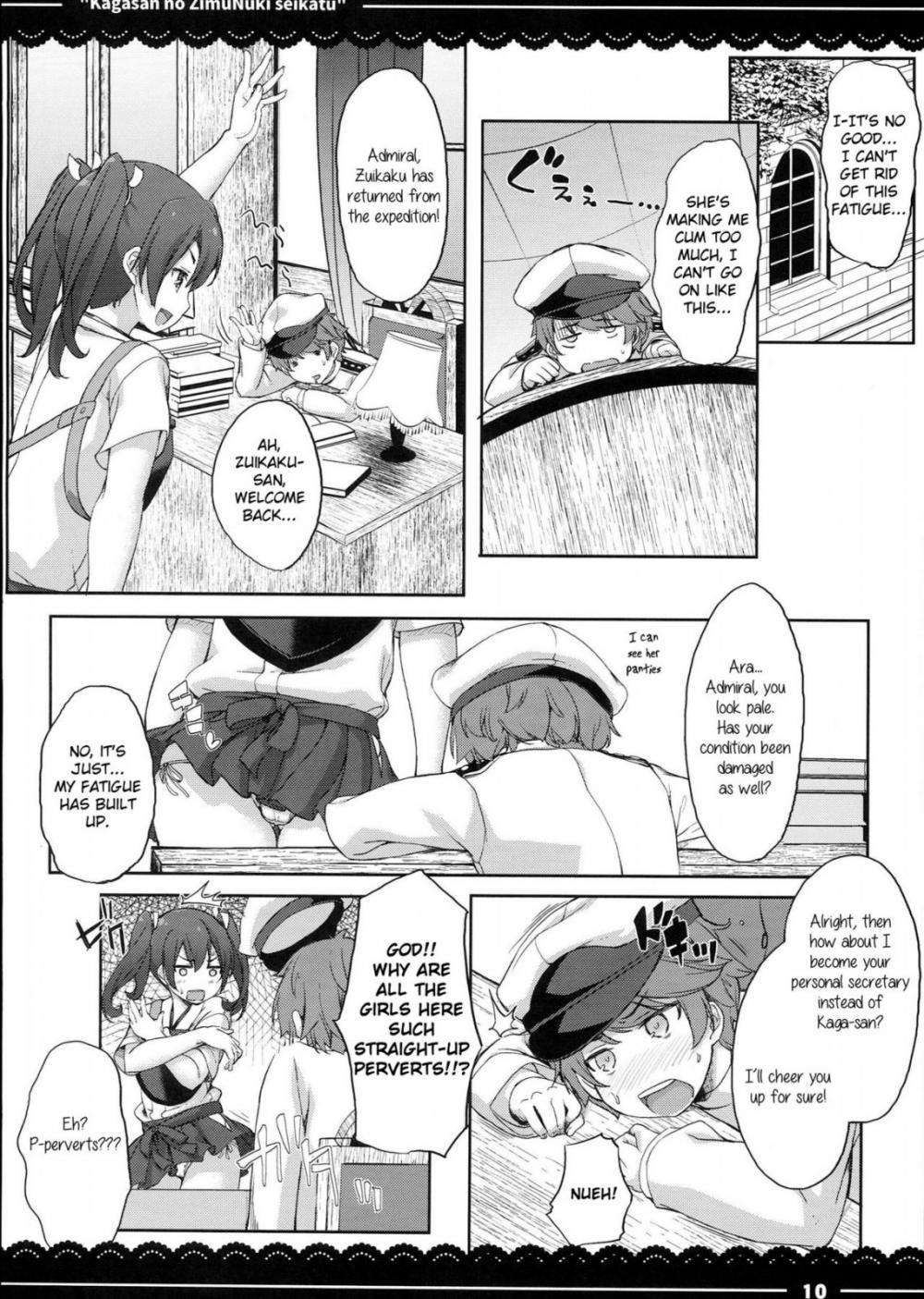 Hentai Manga Comic-Kaga-san's Work Skipping Sex Life-Read-11